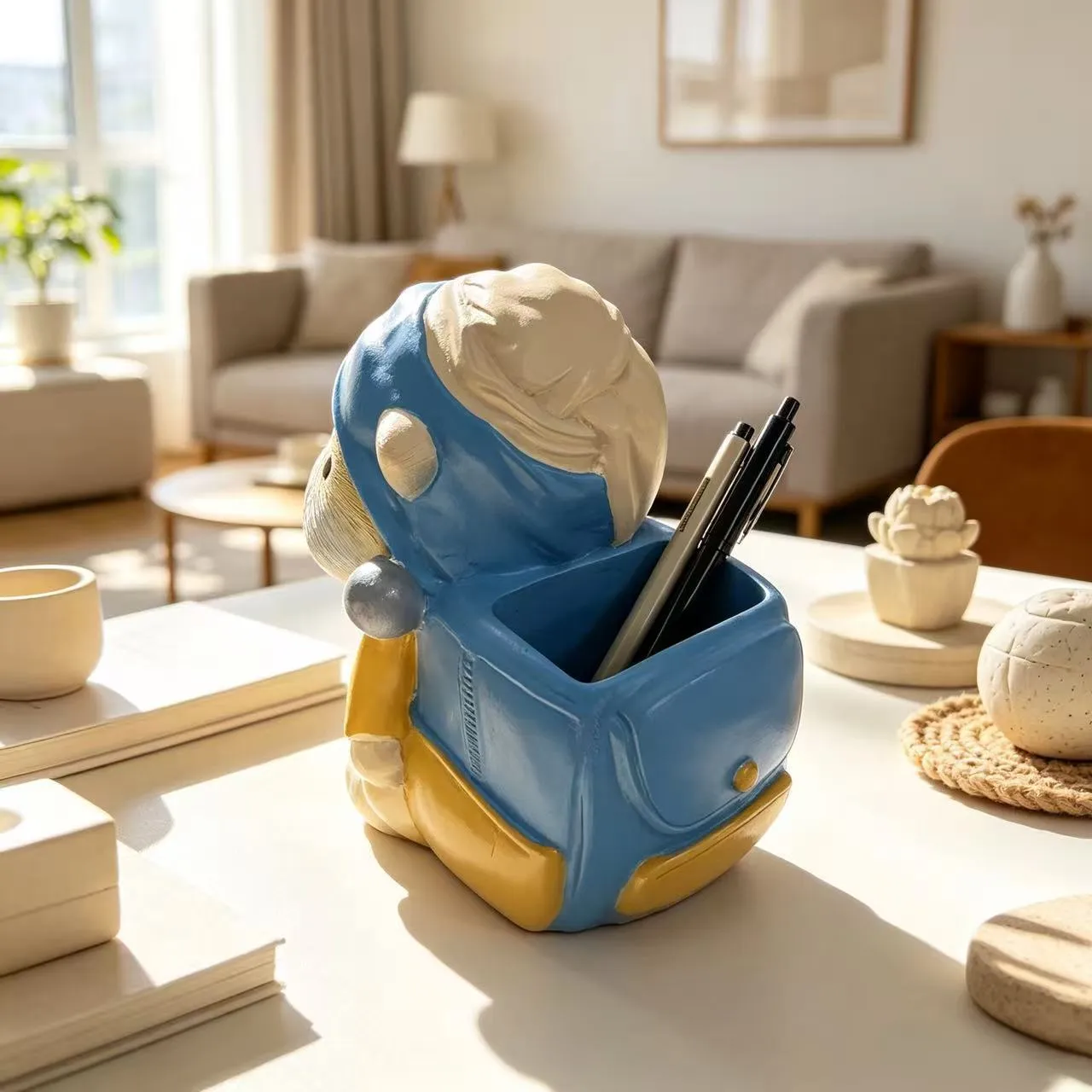 Pearl Cat Pen Holder