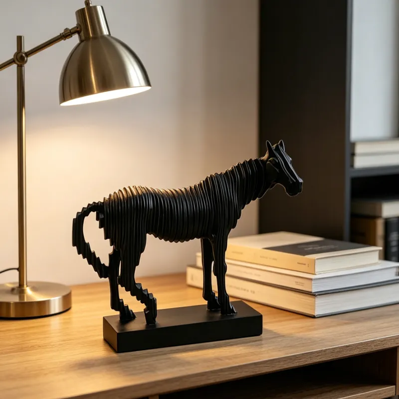 White/Dark Horse Mid-sized