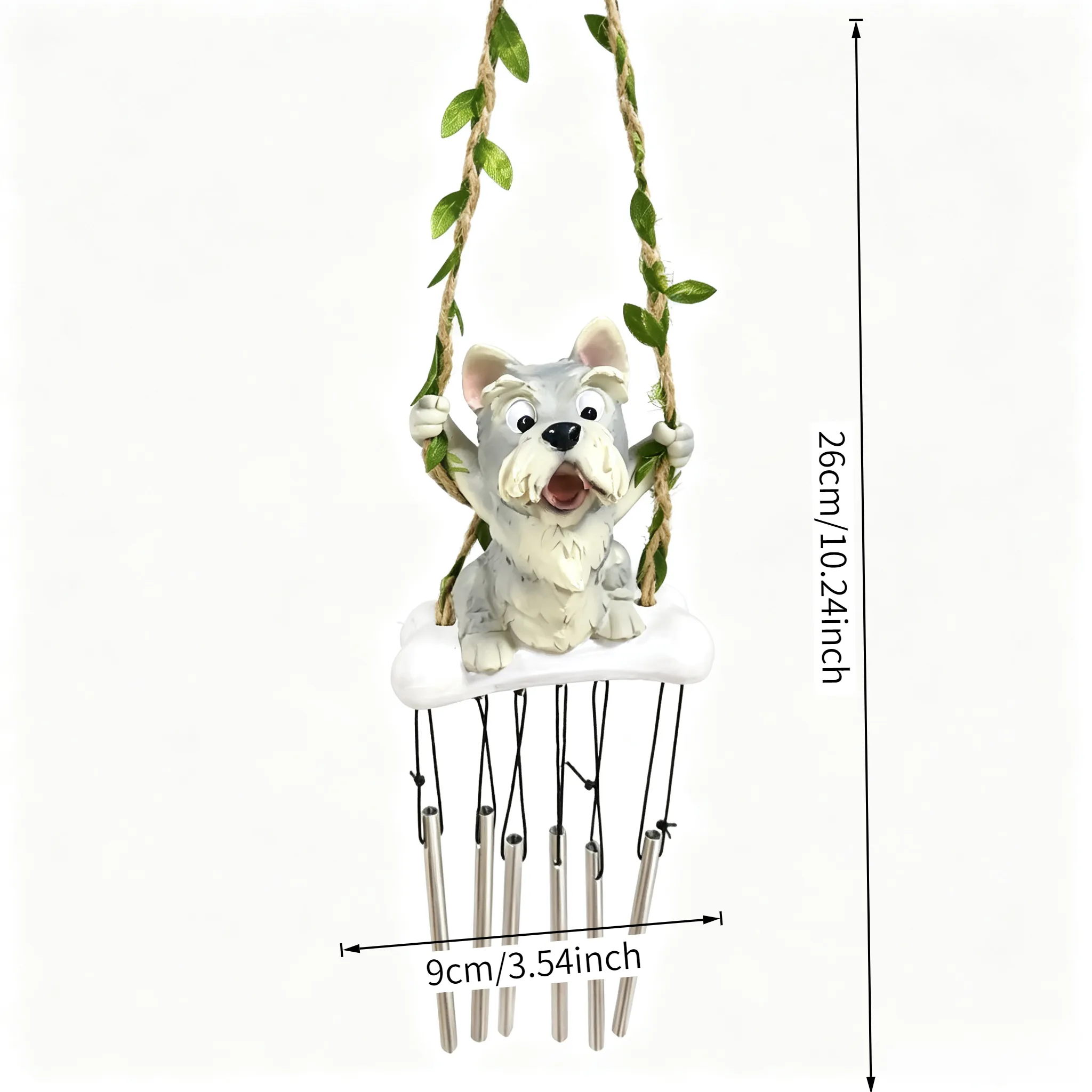 Schnauzer Wind Chimes