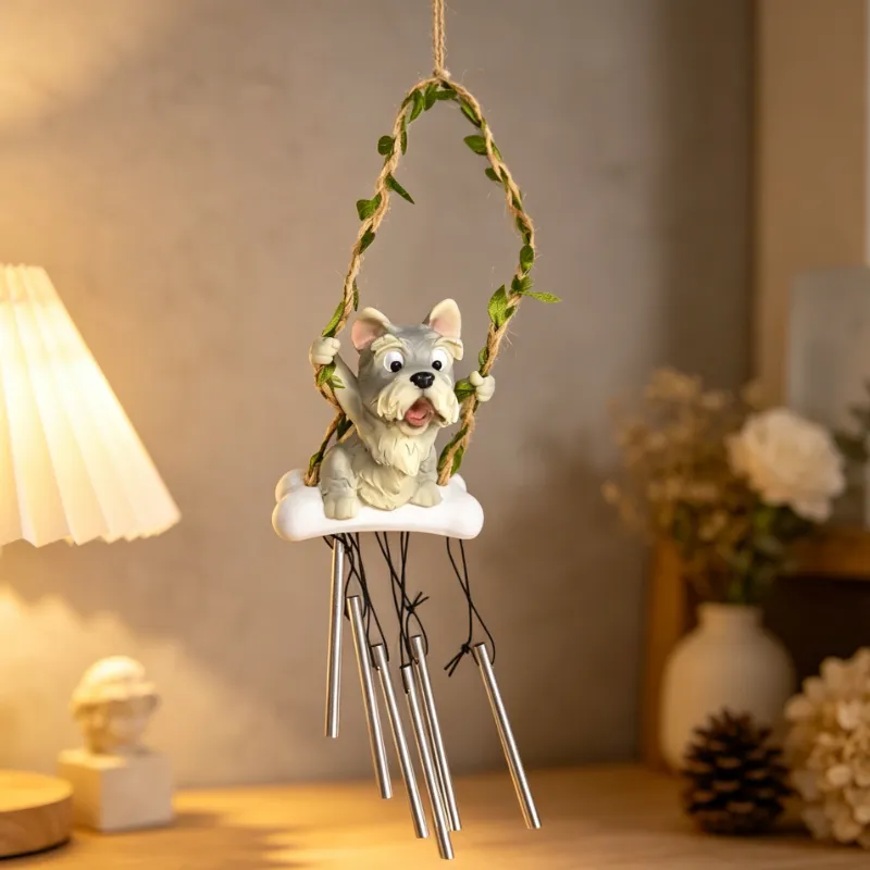 Schnauzer Wind Chimes