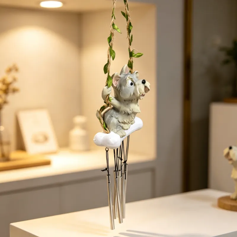 Schnauzer Wind Chimes