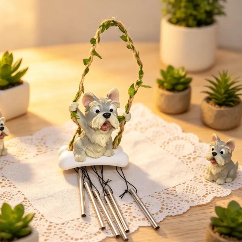 Schnauzer Wind Chimes
