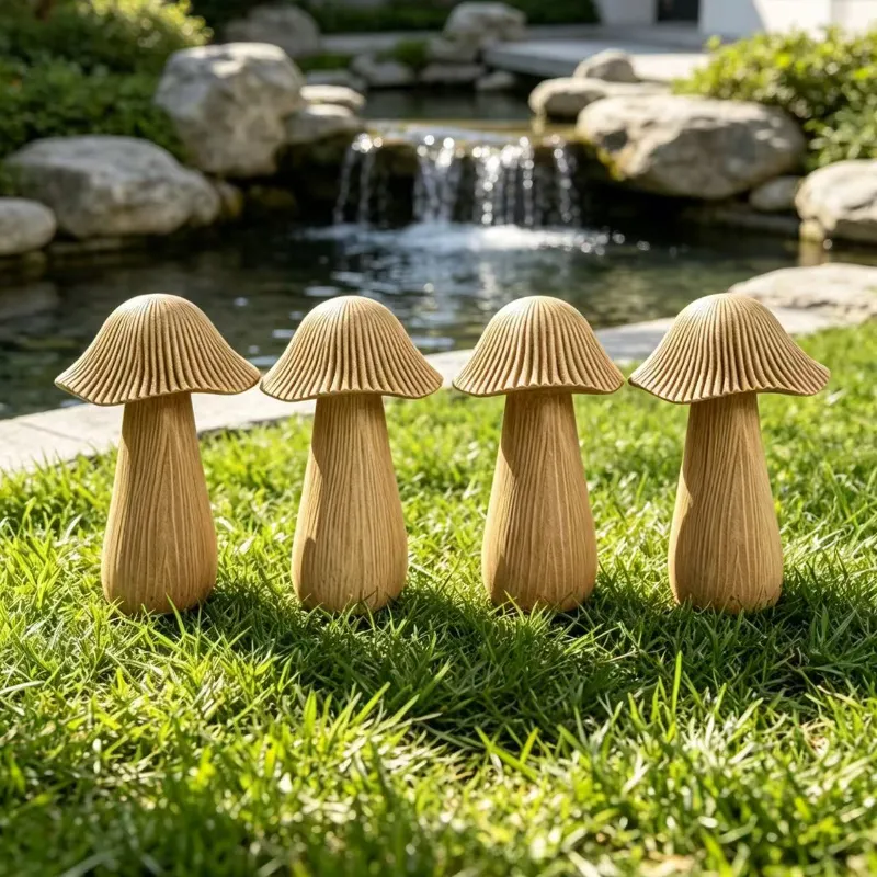 Various types of mushrooms