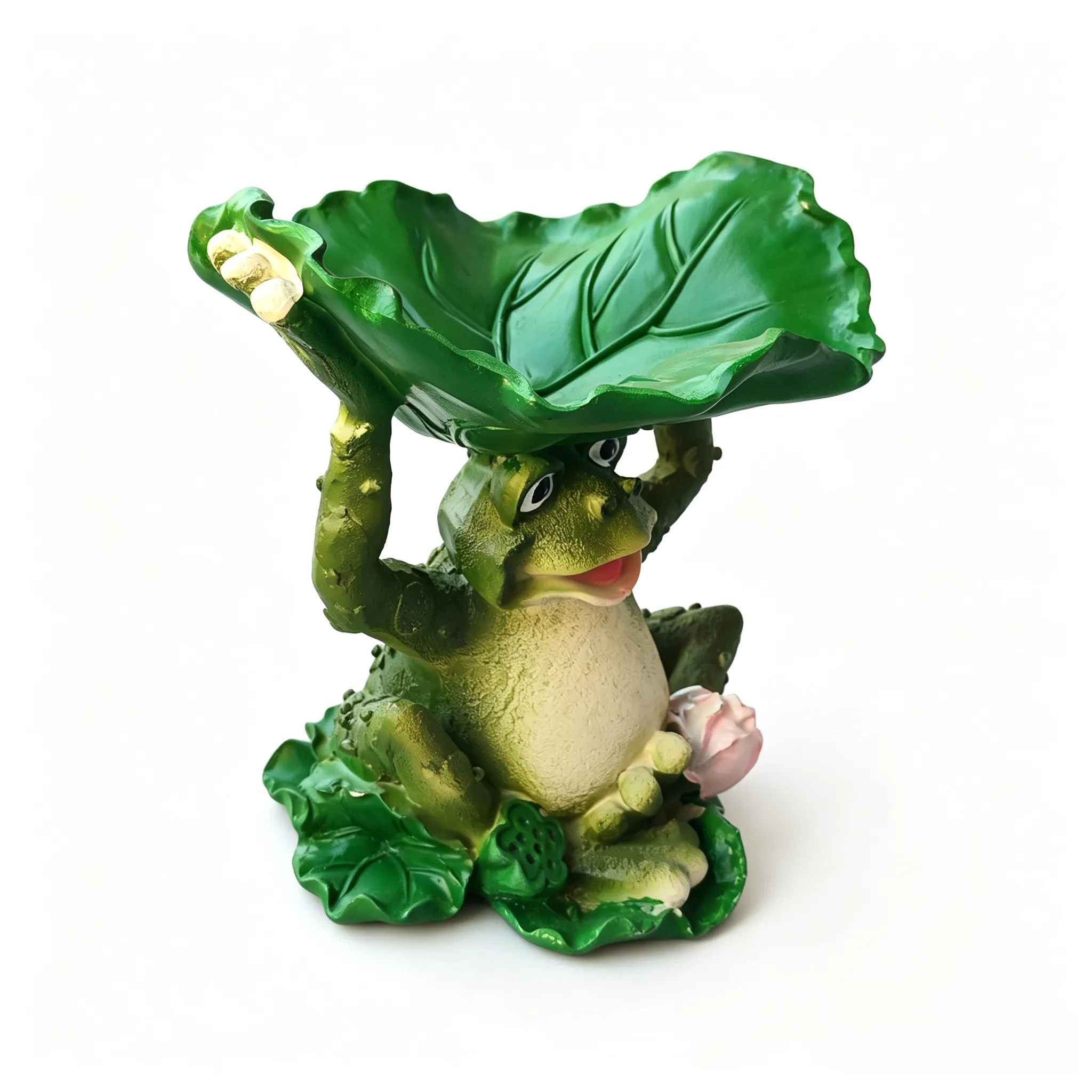 Lotus leaf frog