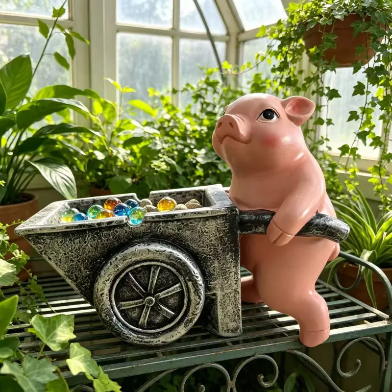 Piglet stroller ashtray