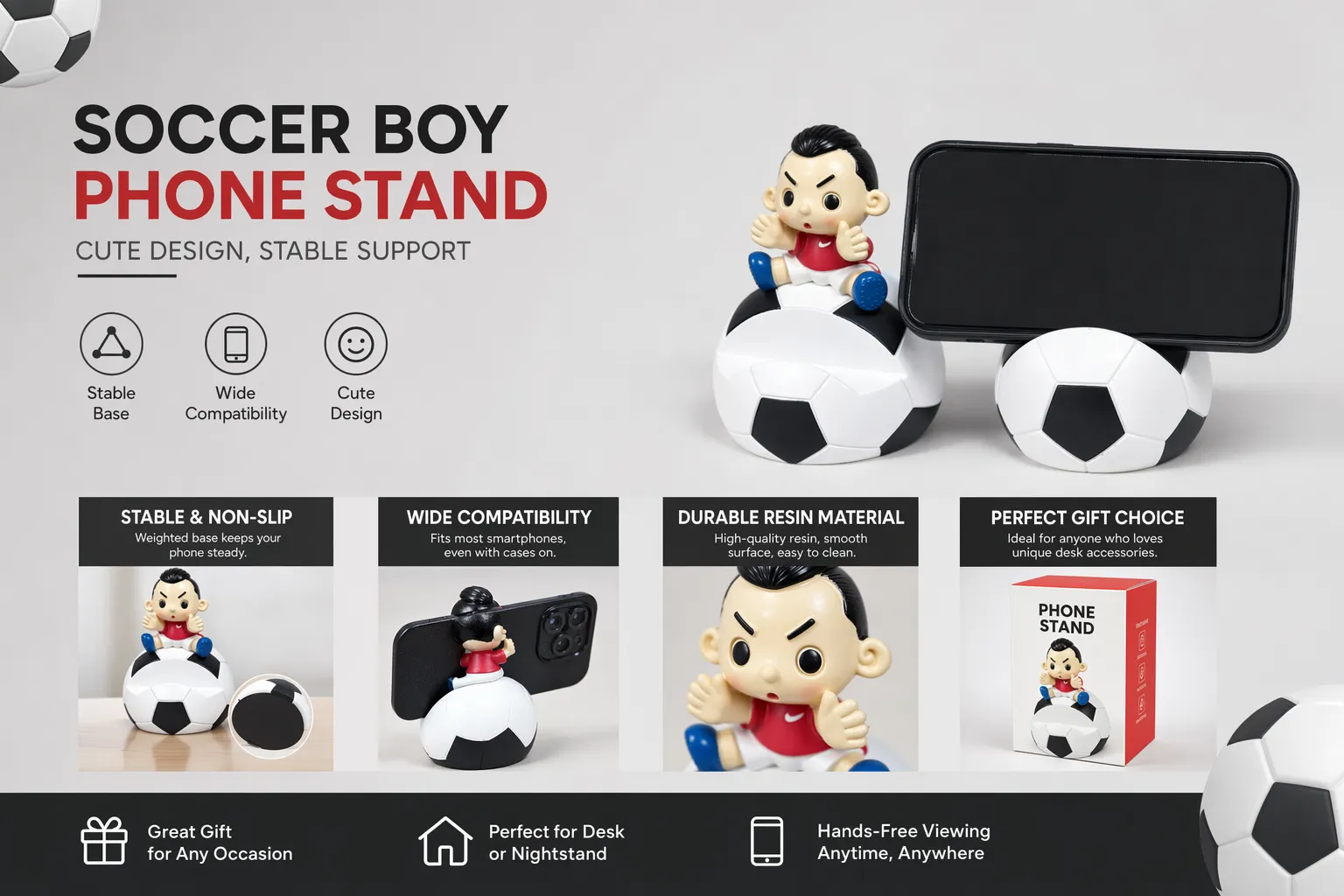 Football phone holder 1