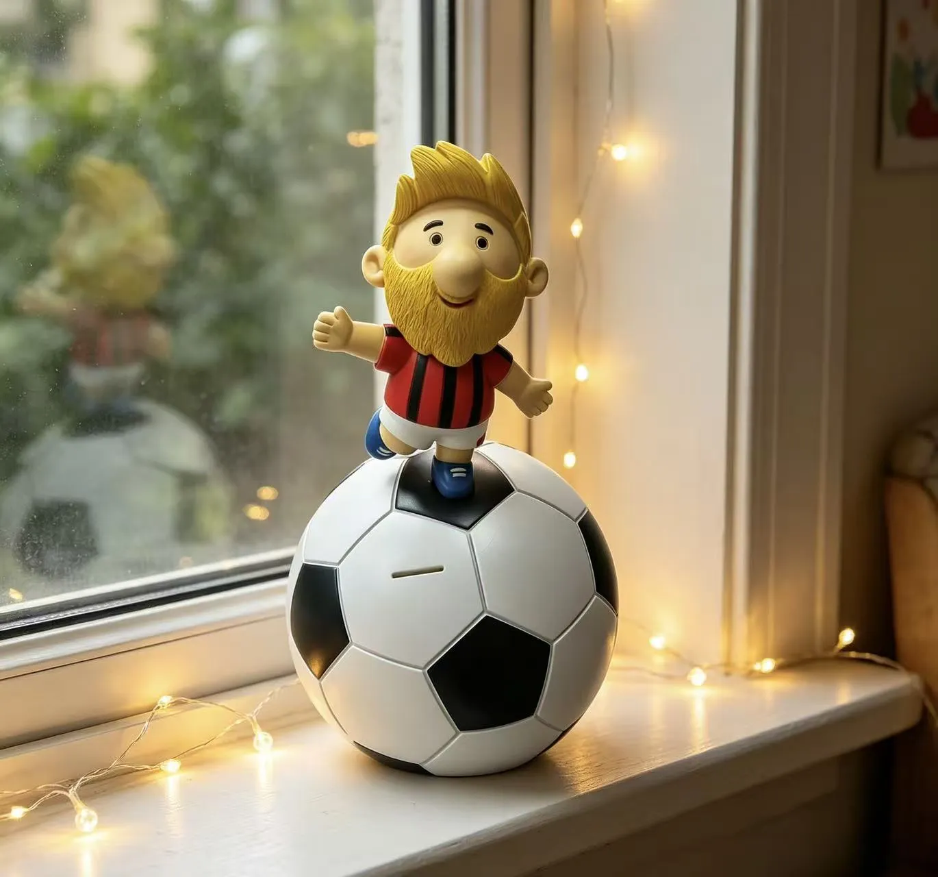 Football piggy bank 2