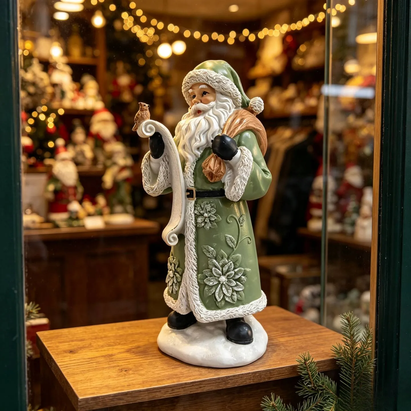 Santa Claus Green