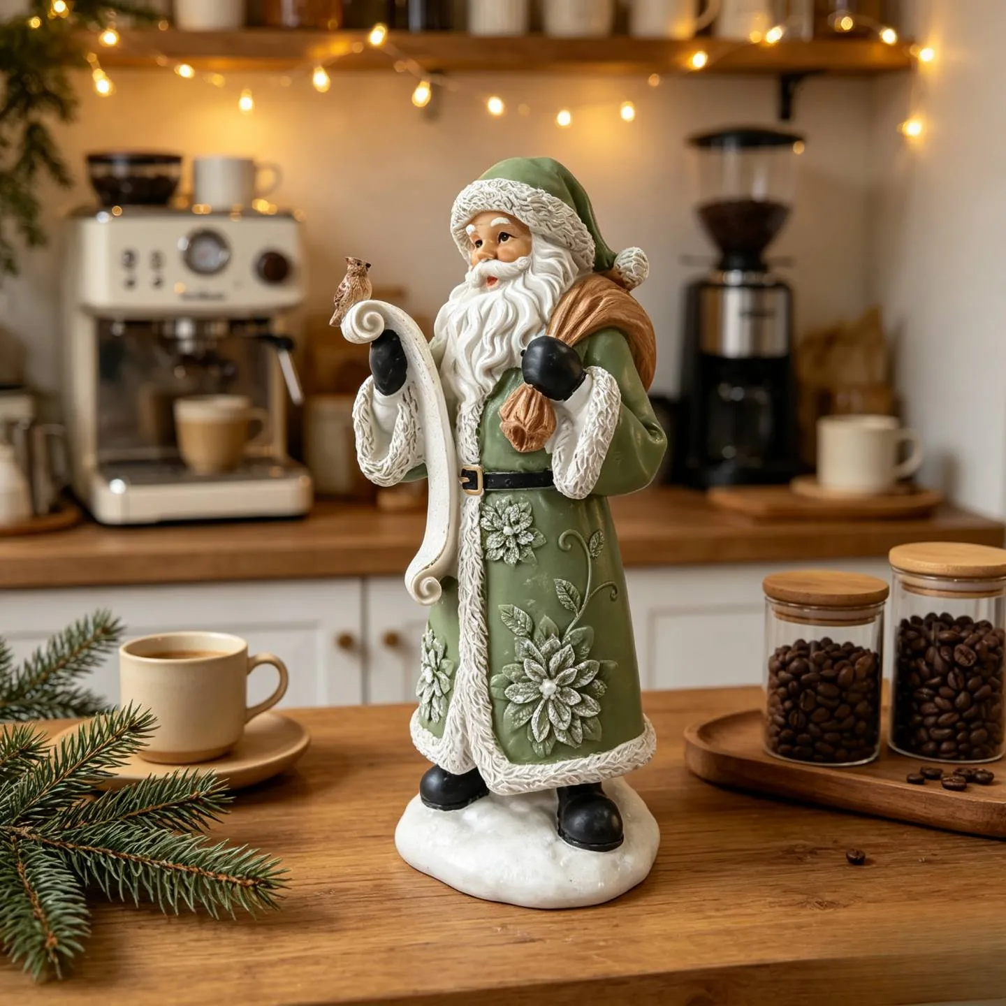 Santa Claus Green