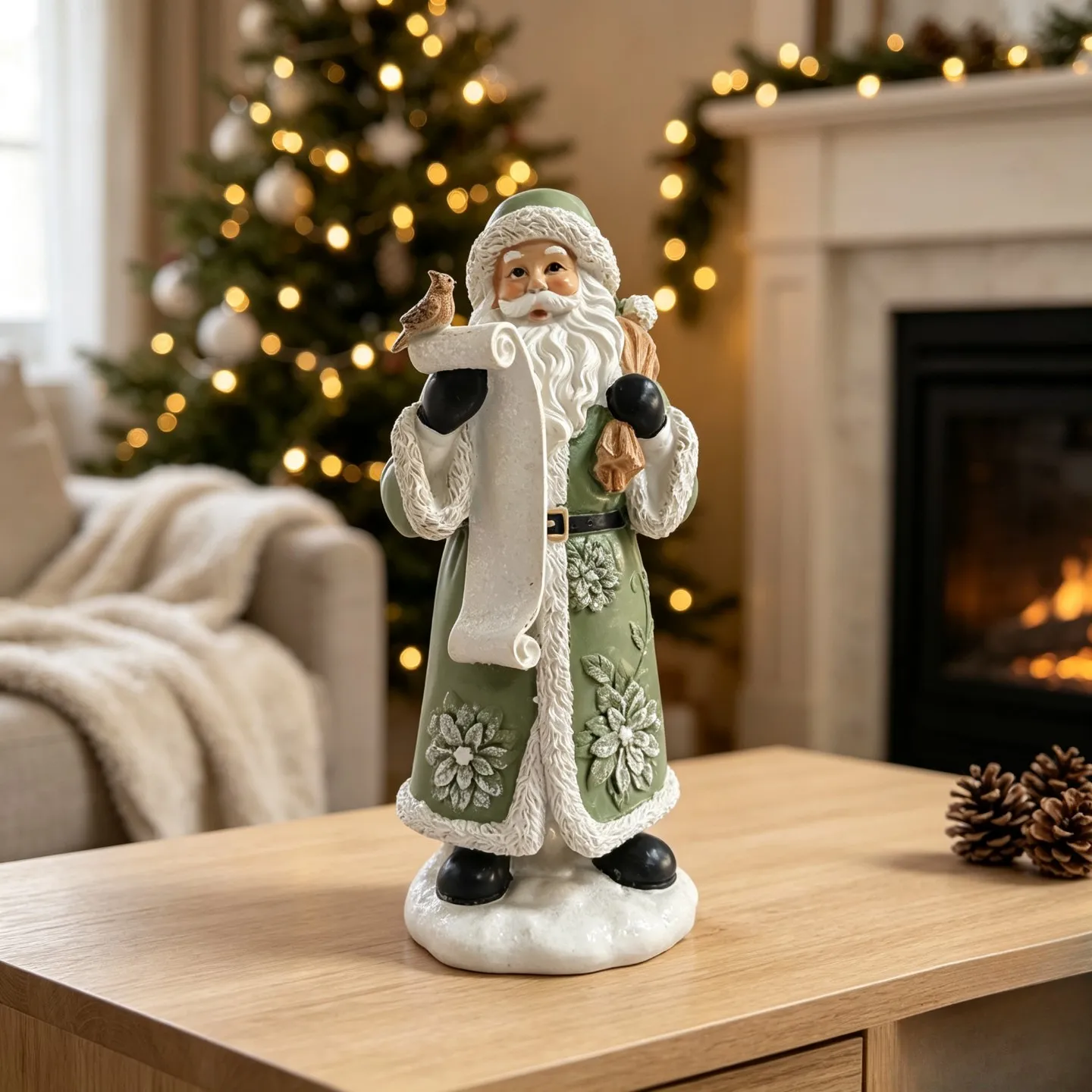 Santa Claus Green