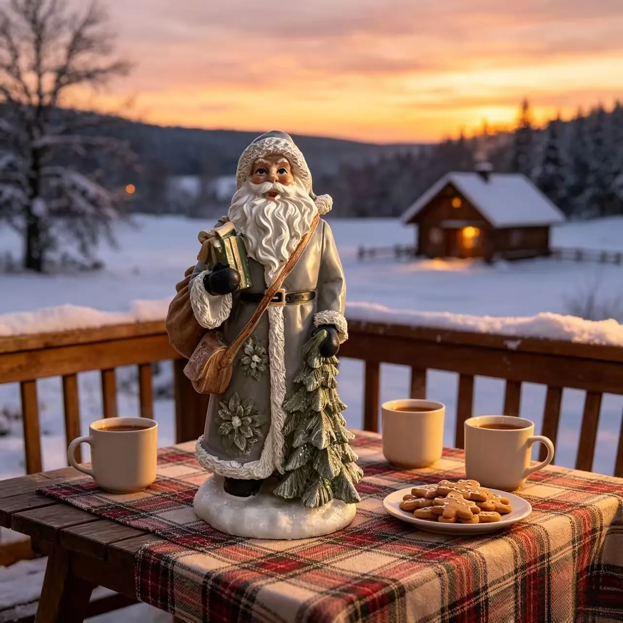 Santa Claus Gray