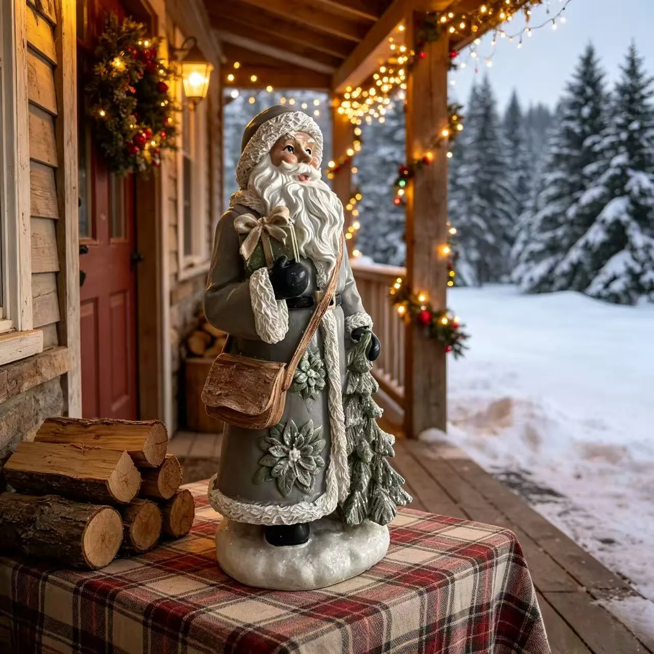 Santa Claus Gray