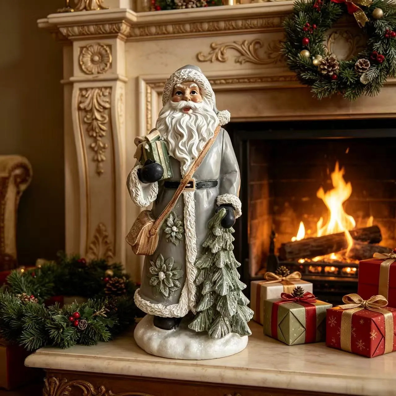 Santa Claus Gray