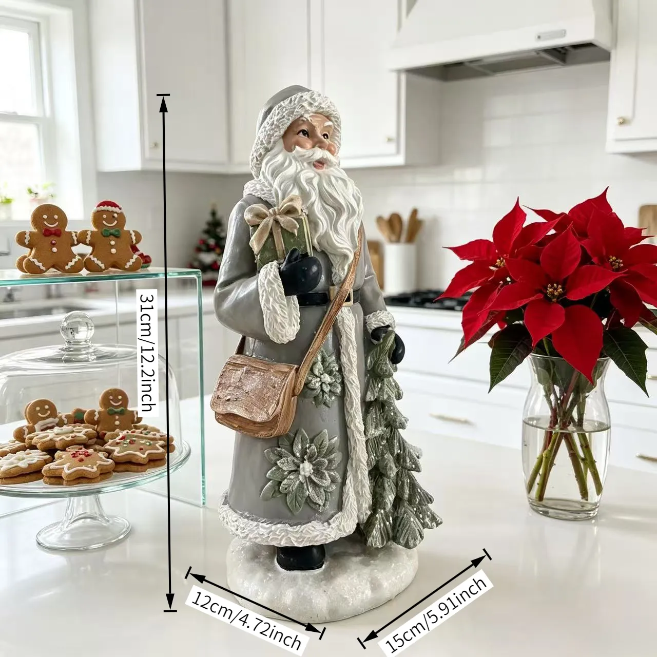 Santa Claus Gray