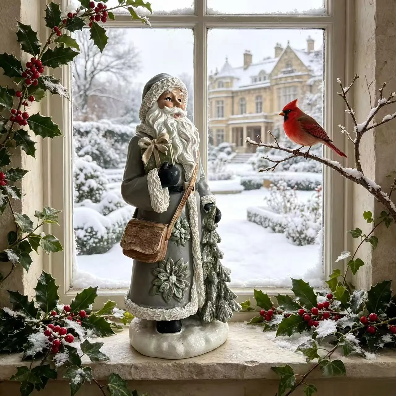 Santa Claus Gray