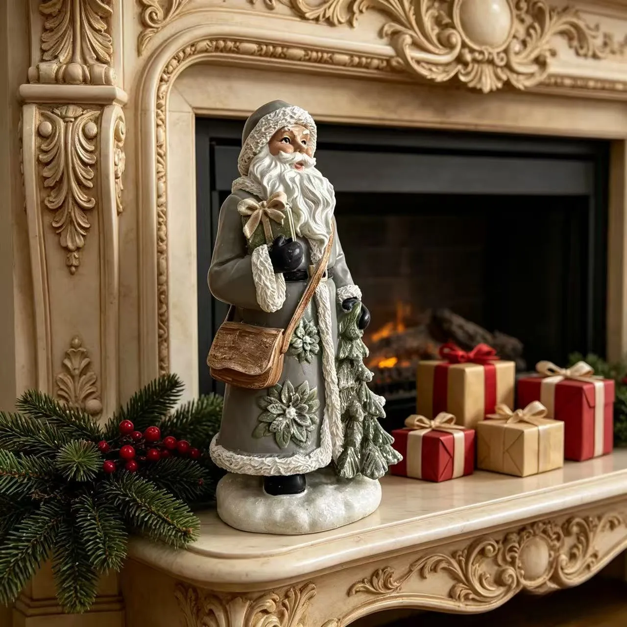 Santa Claus Gray