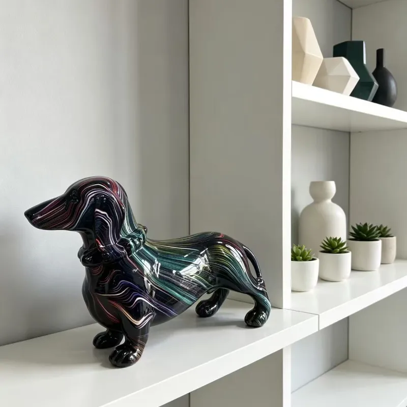 Black Dachshund