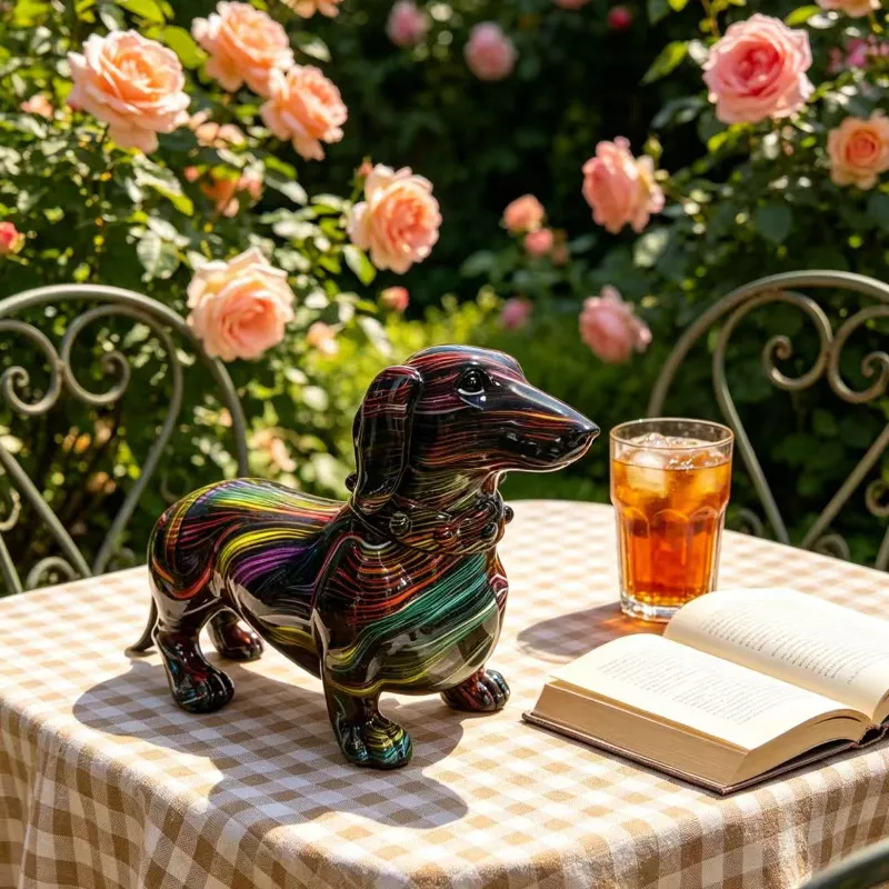 Black Dachshund