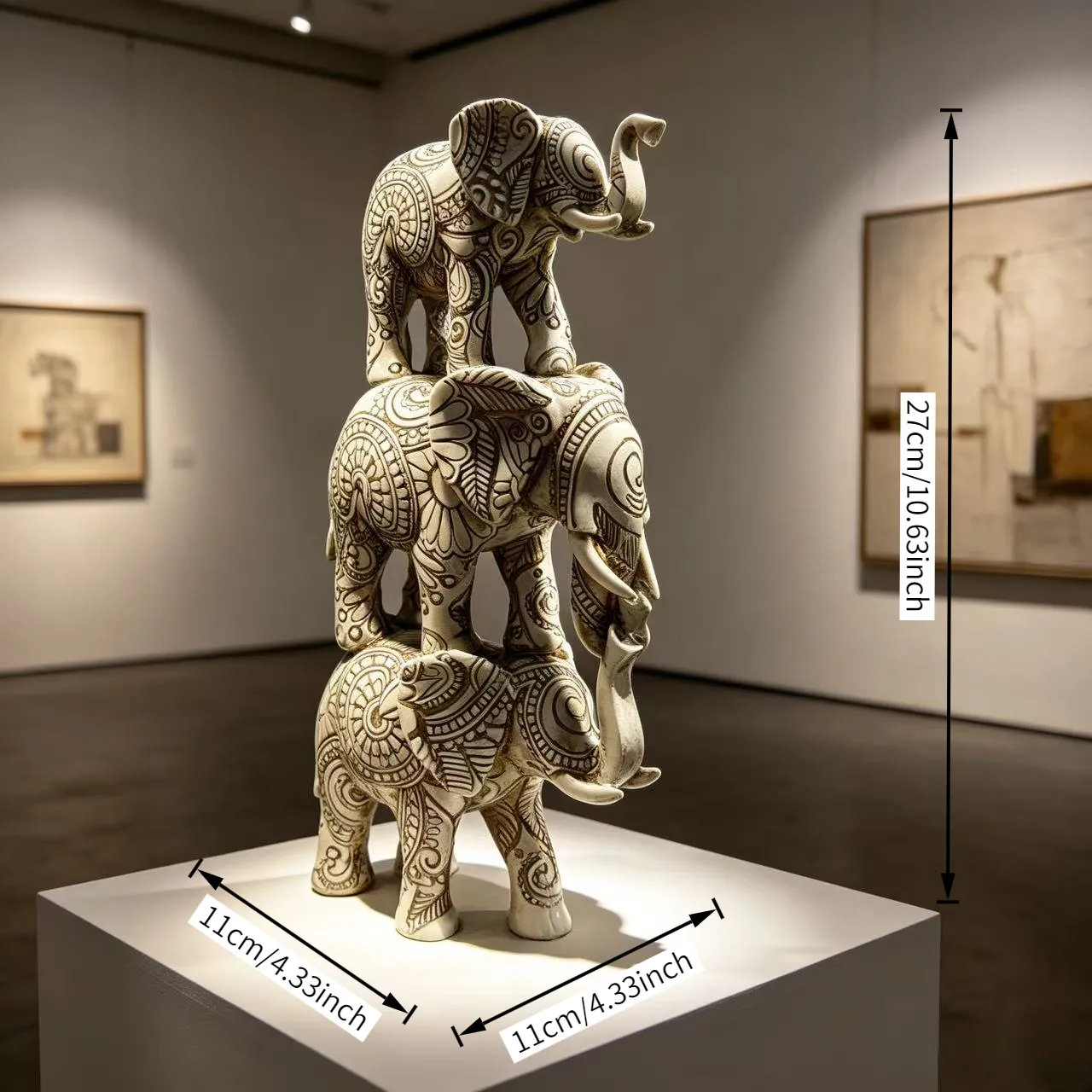 Life Energy Sculpture Elephant