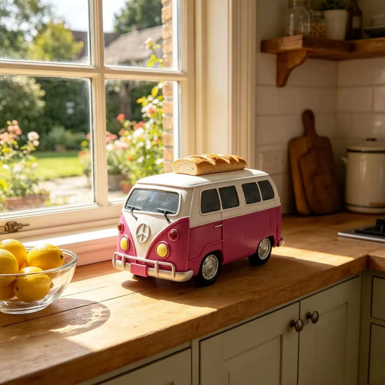 Bus piggy bank