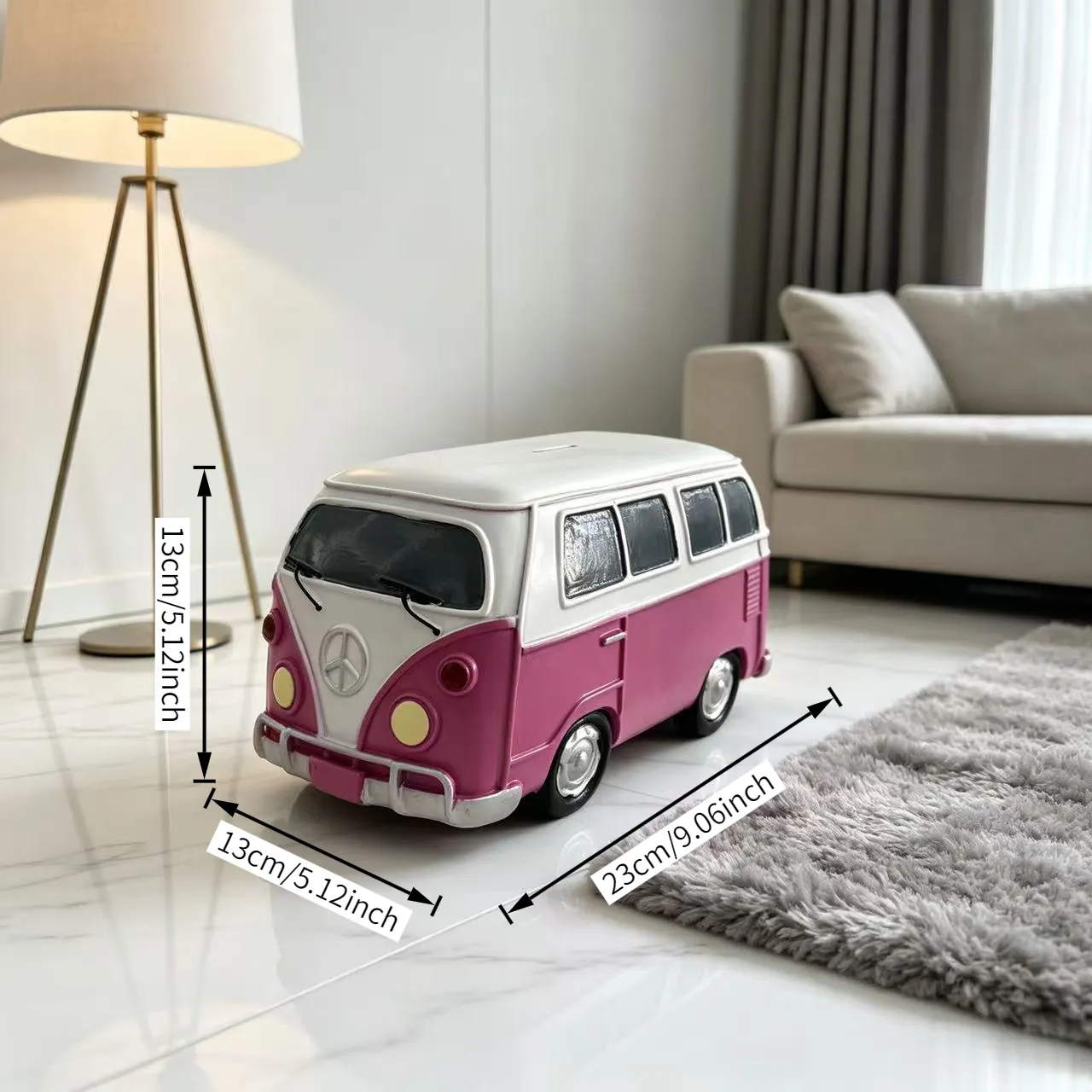 Bus piggy bank