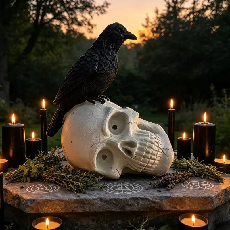 Crows and Skulls