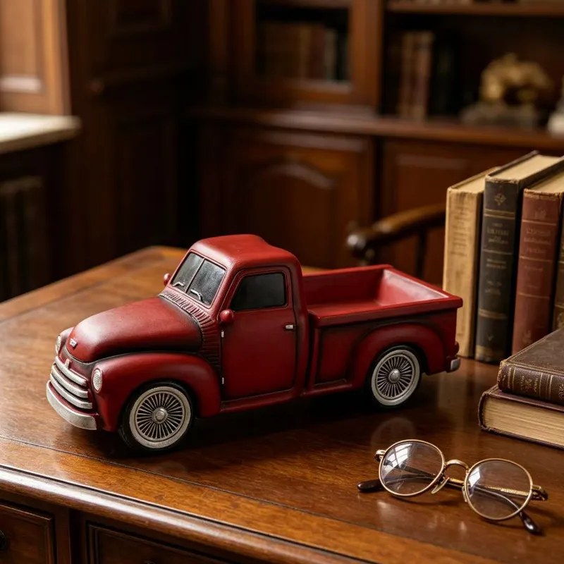 Wine rack pickup truck