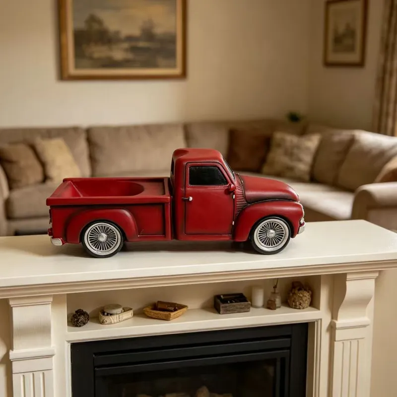 Wine rack pickup truck