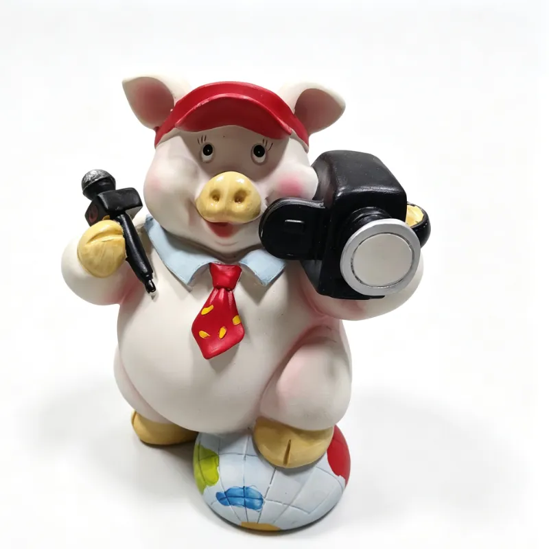 Pig Reporter Piggy Bank