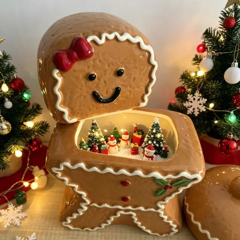 Gingerbread Man Jar