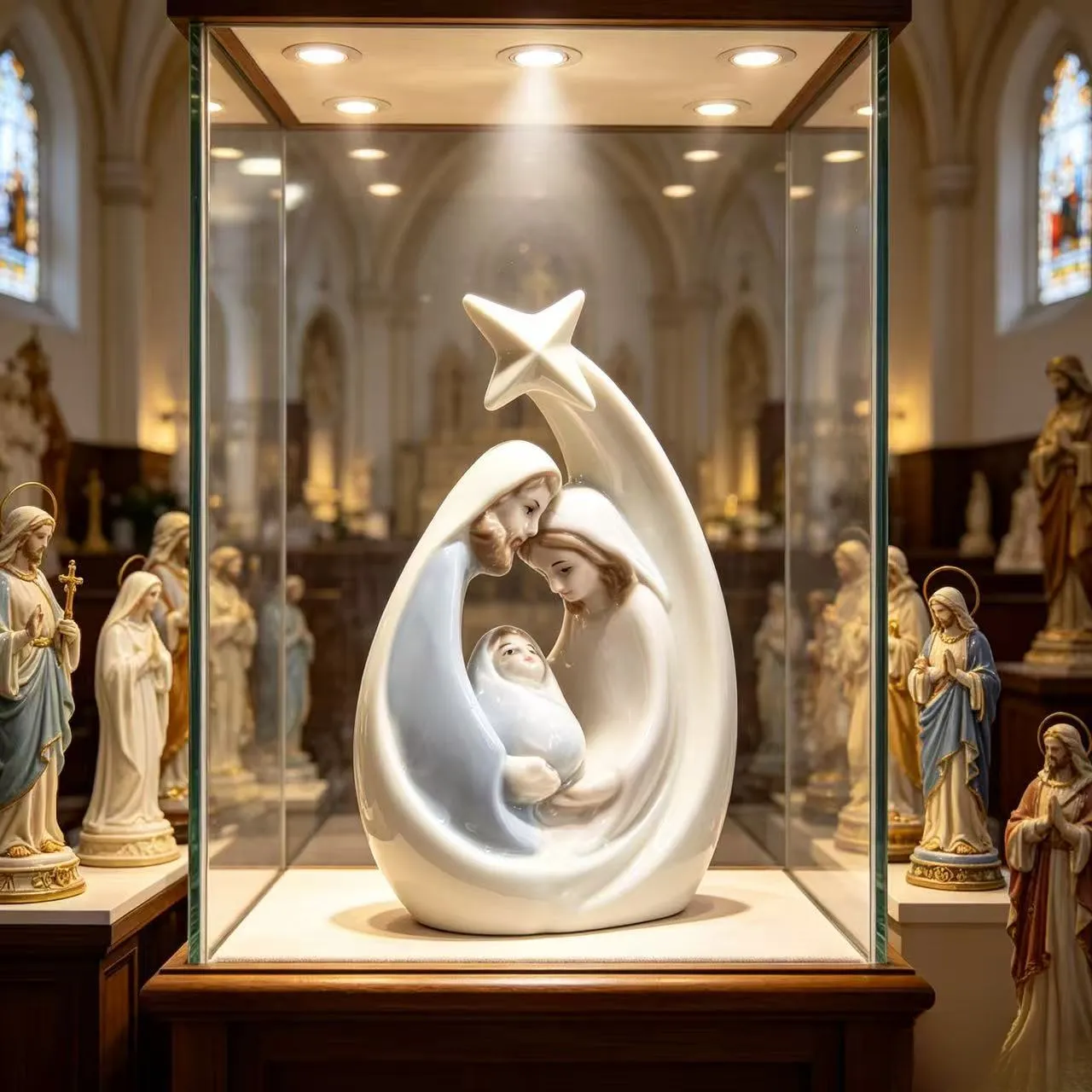 Nativity Statue Star