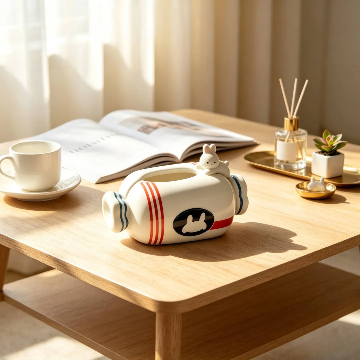 Rabbit Candy Tissue Box