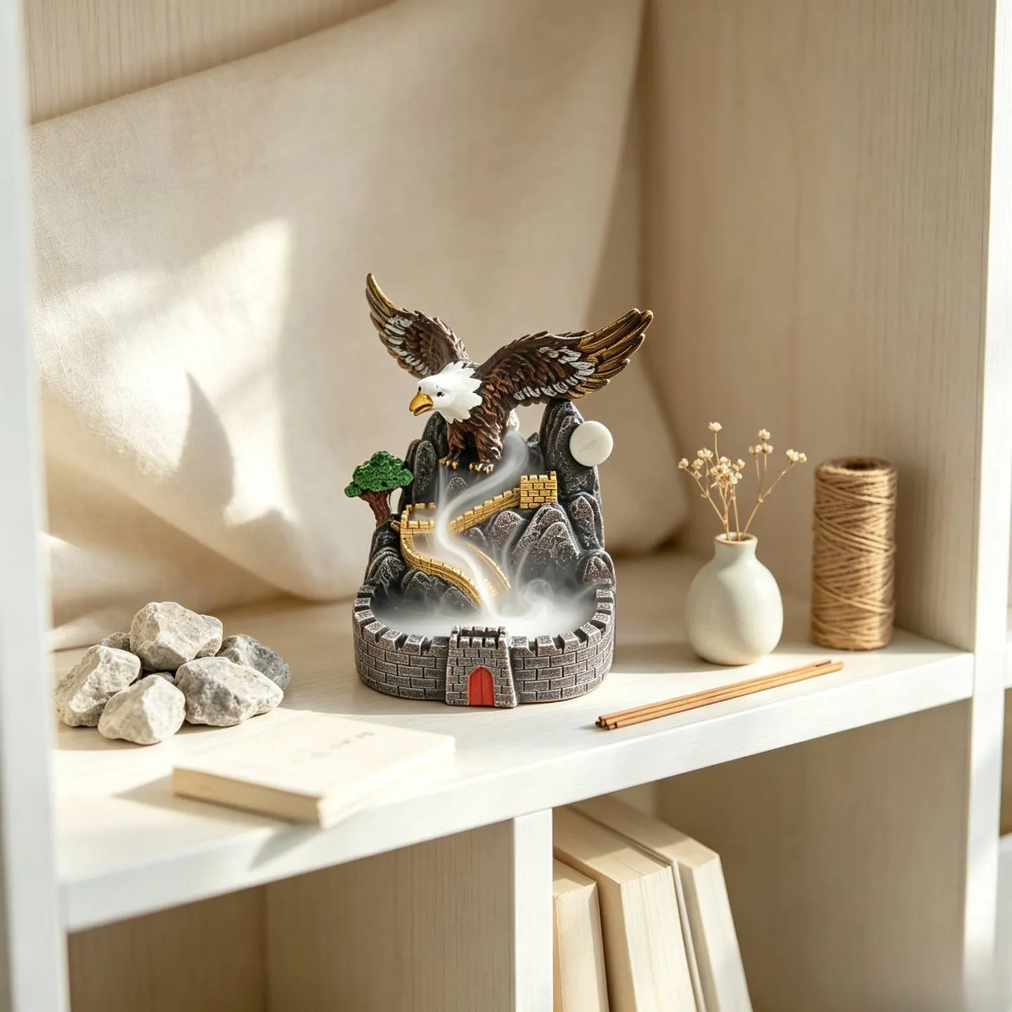 Backflow Incense Burner Eagle