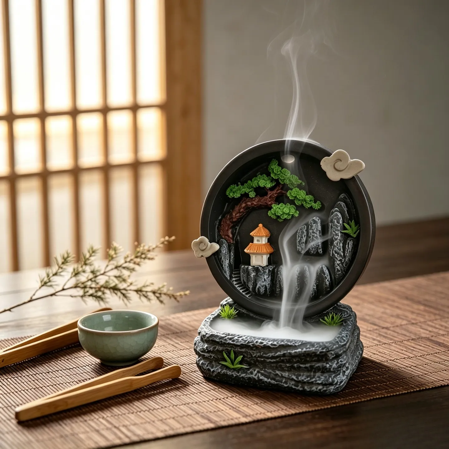 Backflow Incense Burner House