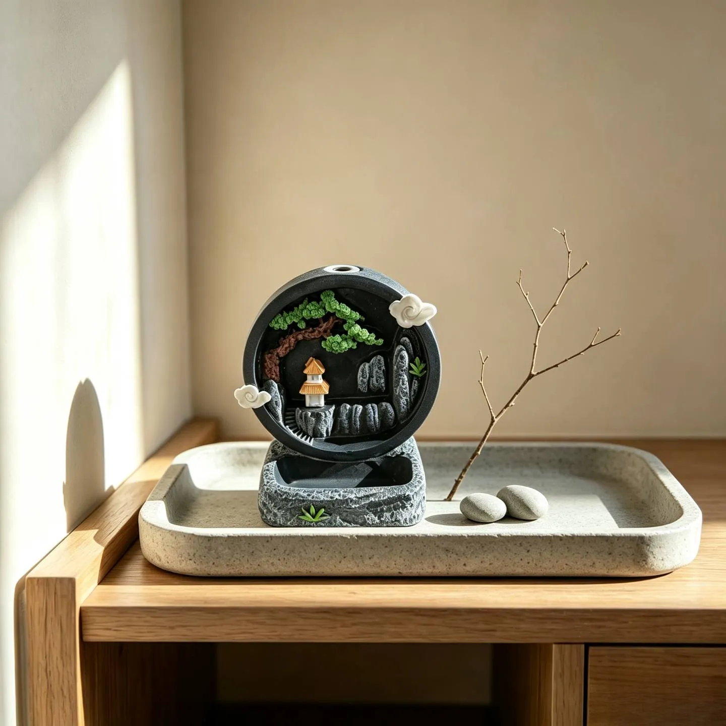 Backflow Incense Burner House