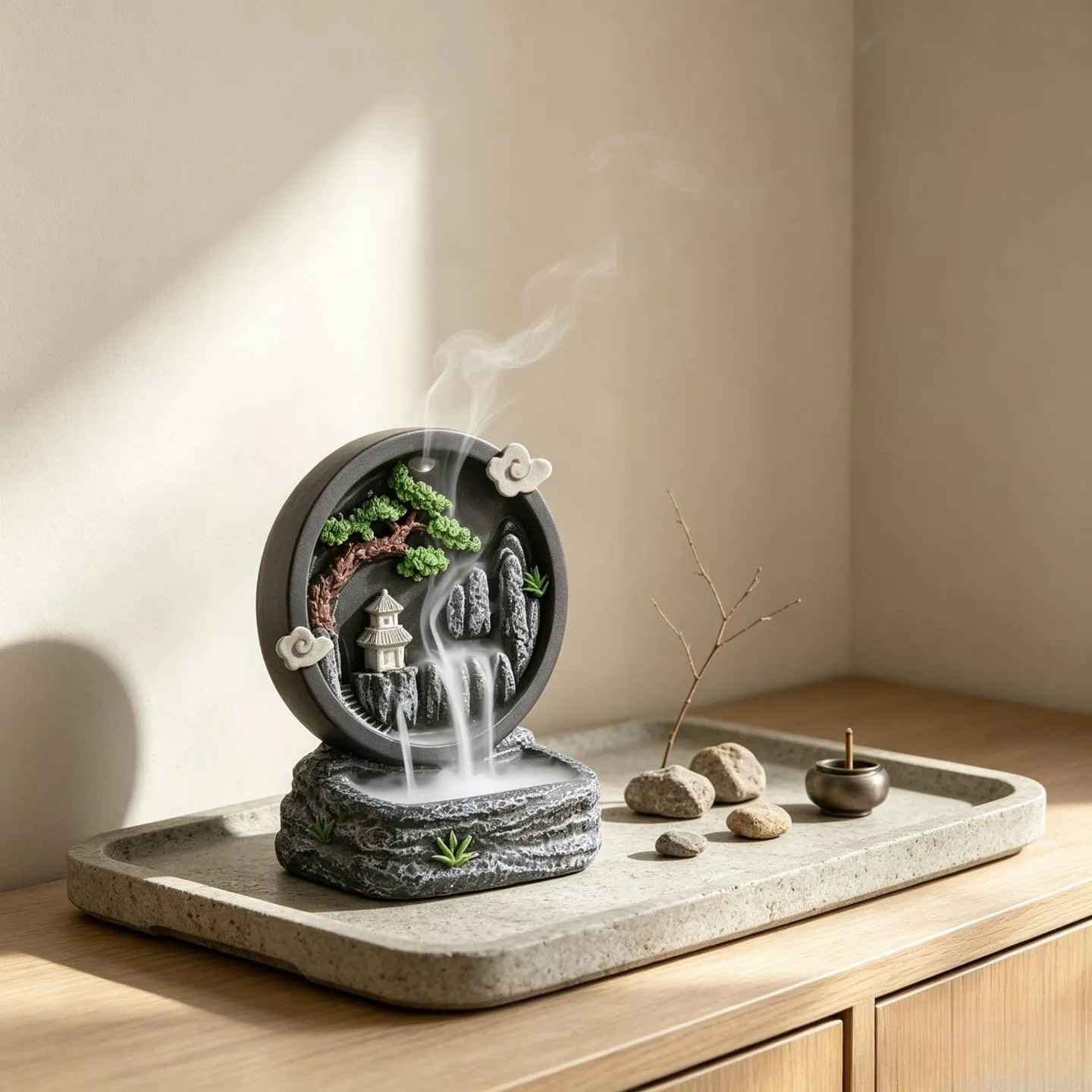Backflow Incense Burner House