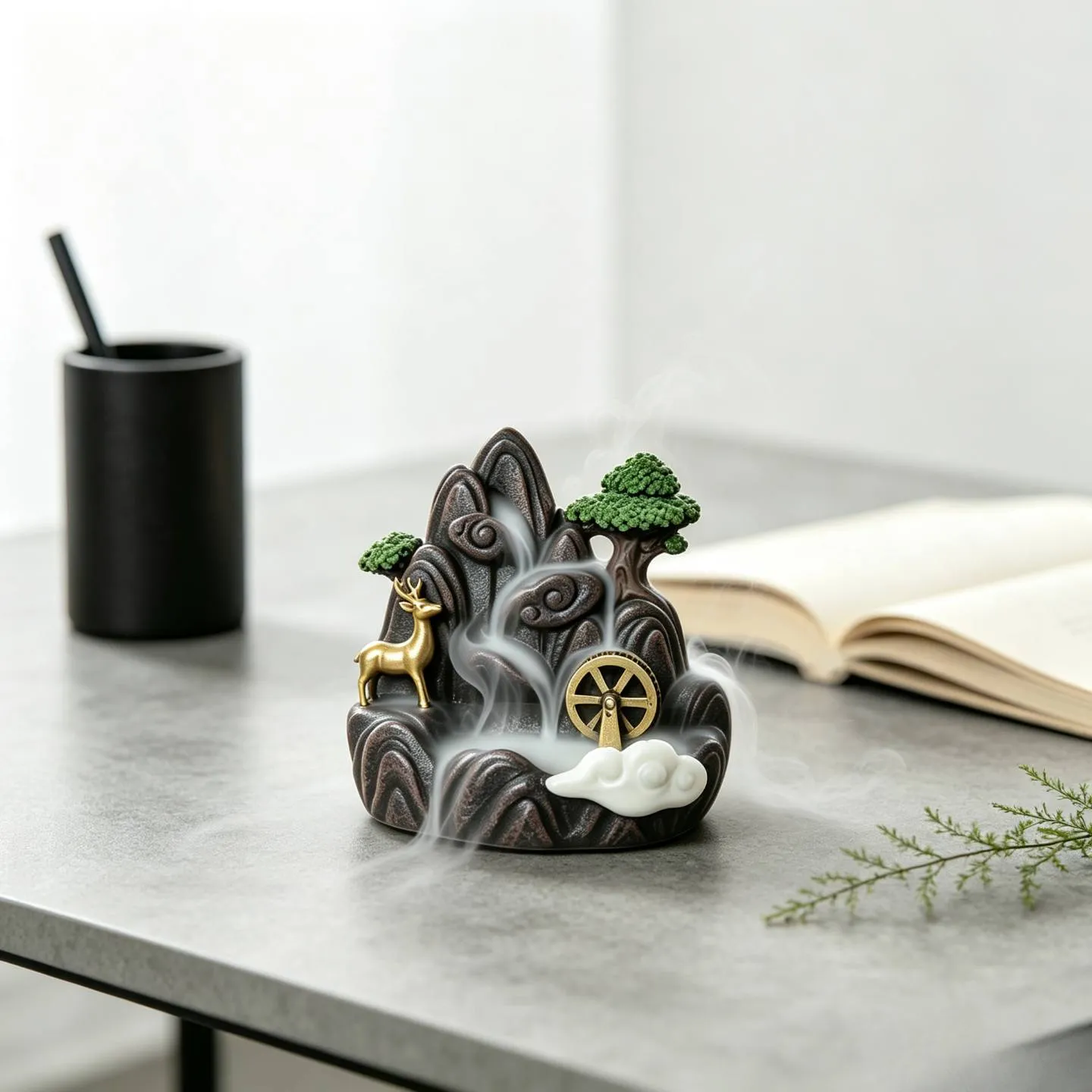 Backflow Incense Burner Deer