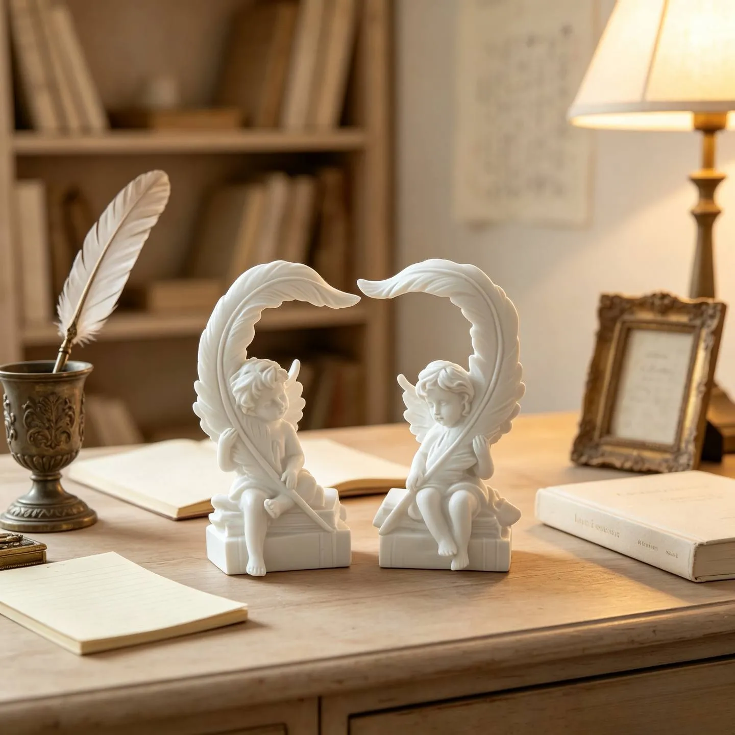Book Feather Angel