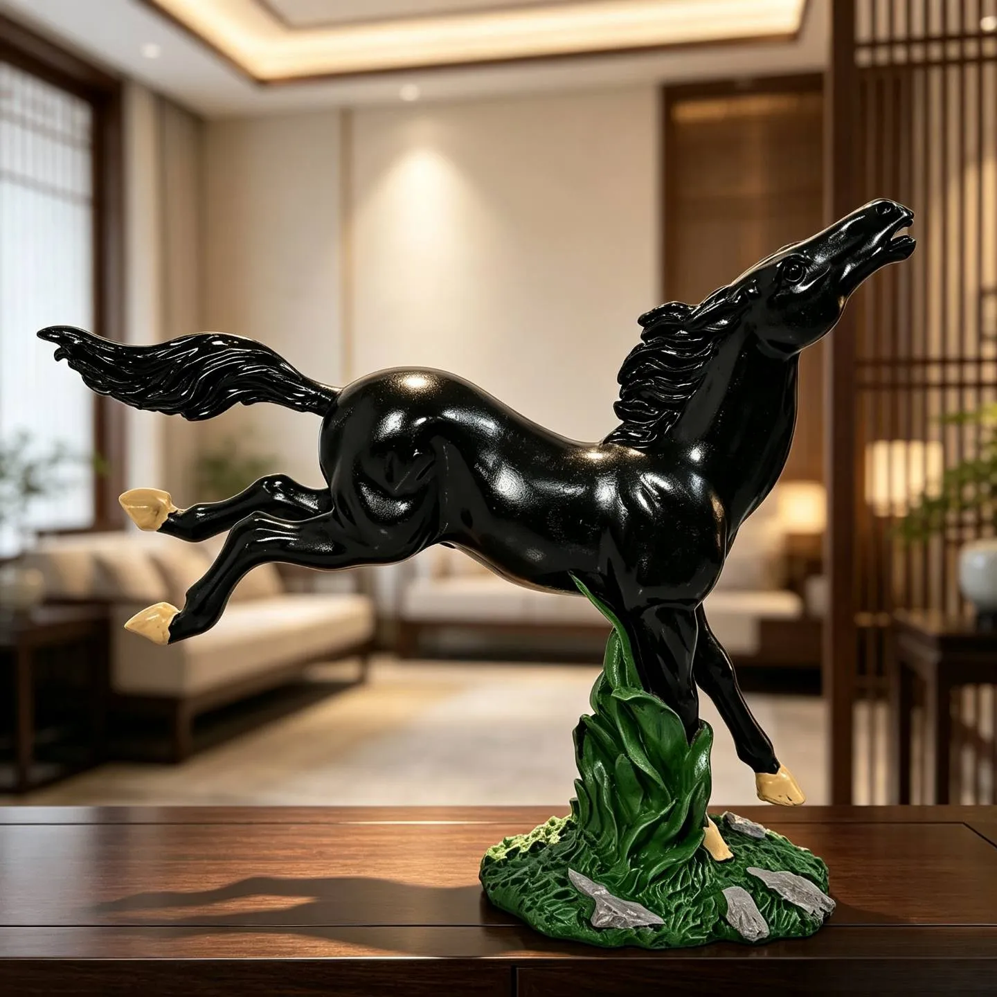 Jumping Horse