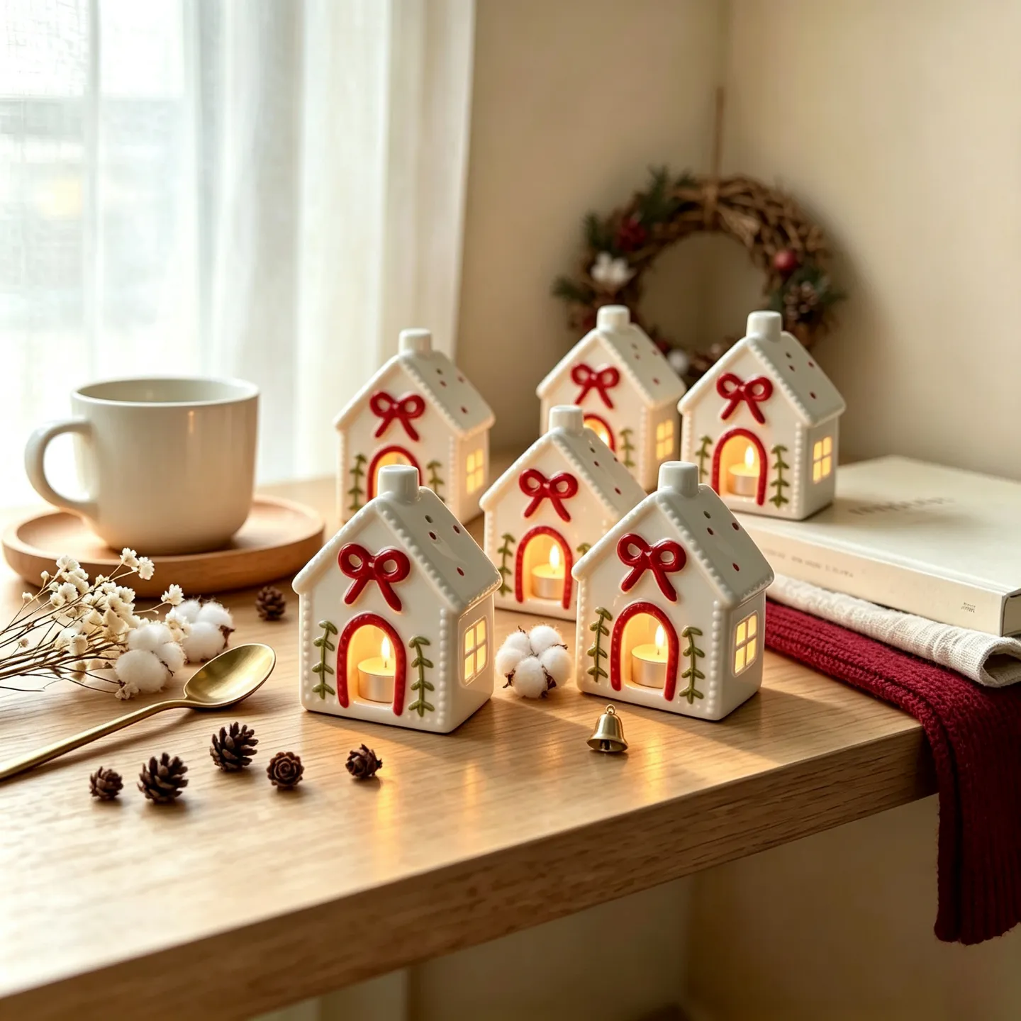 Candle Christmas Cottage