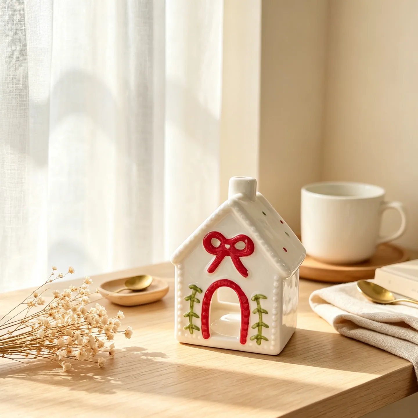 Candle Christmas Cottage