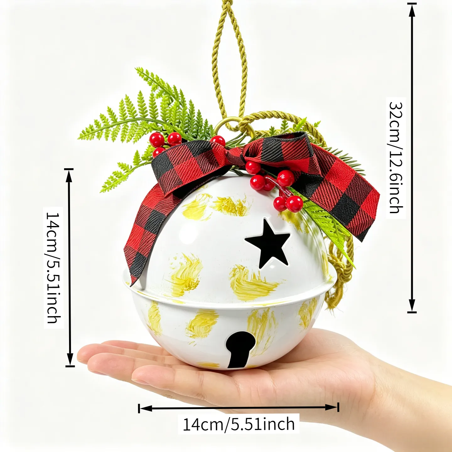 Large Christmas Bell