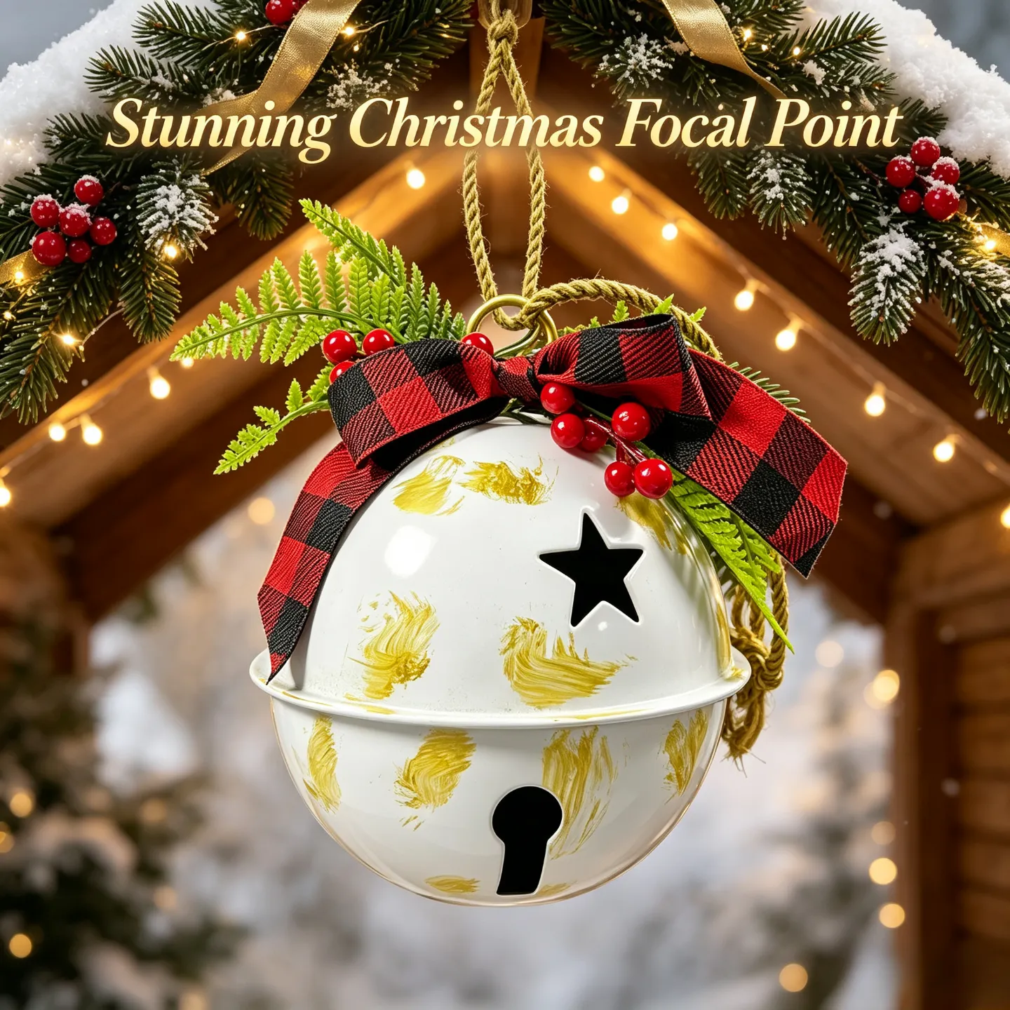 Large Christmas Bell