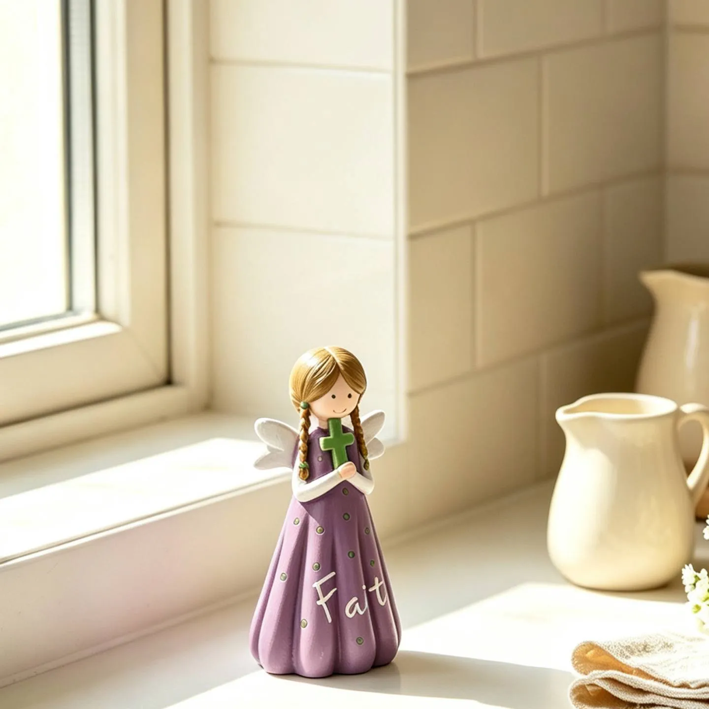 Purple Angel Cross
