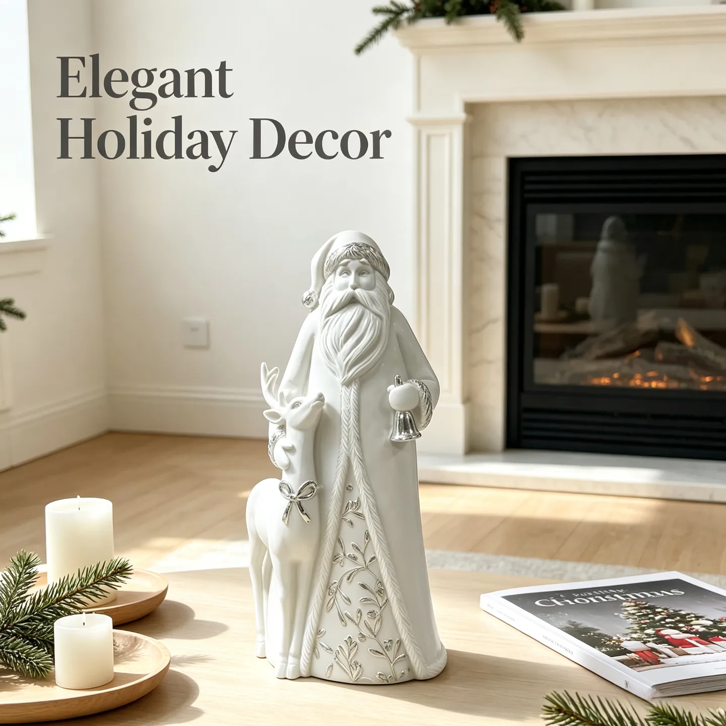 Santa Claus and the White Deer